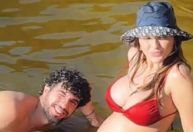 Rafa Kalimann mostra barriga de grávida em clique romântico com Nattan