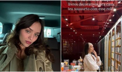 Rafa Kalimann rebate críticas após gastar R$ 10 mil em livros decorativos