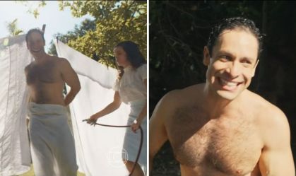 "Êta Mundo Melhor": cena com nudez de Rainer Cadete viraliza na web