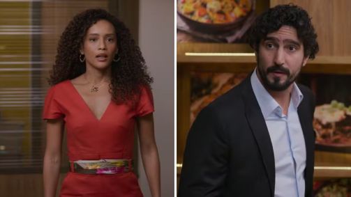 Raquel Acioli e Ivan se reencontram em "Vale Tudo"