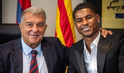 Rashford é apresentado no Barcelona: "É um clube onde sonhos se realizam"
