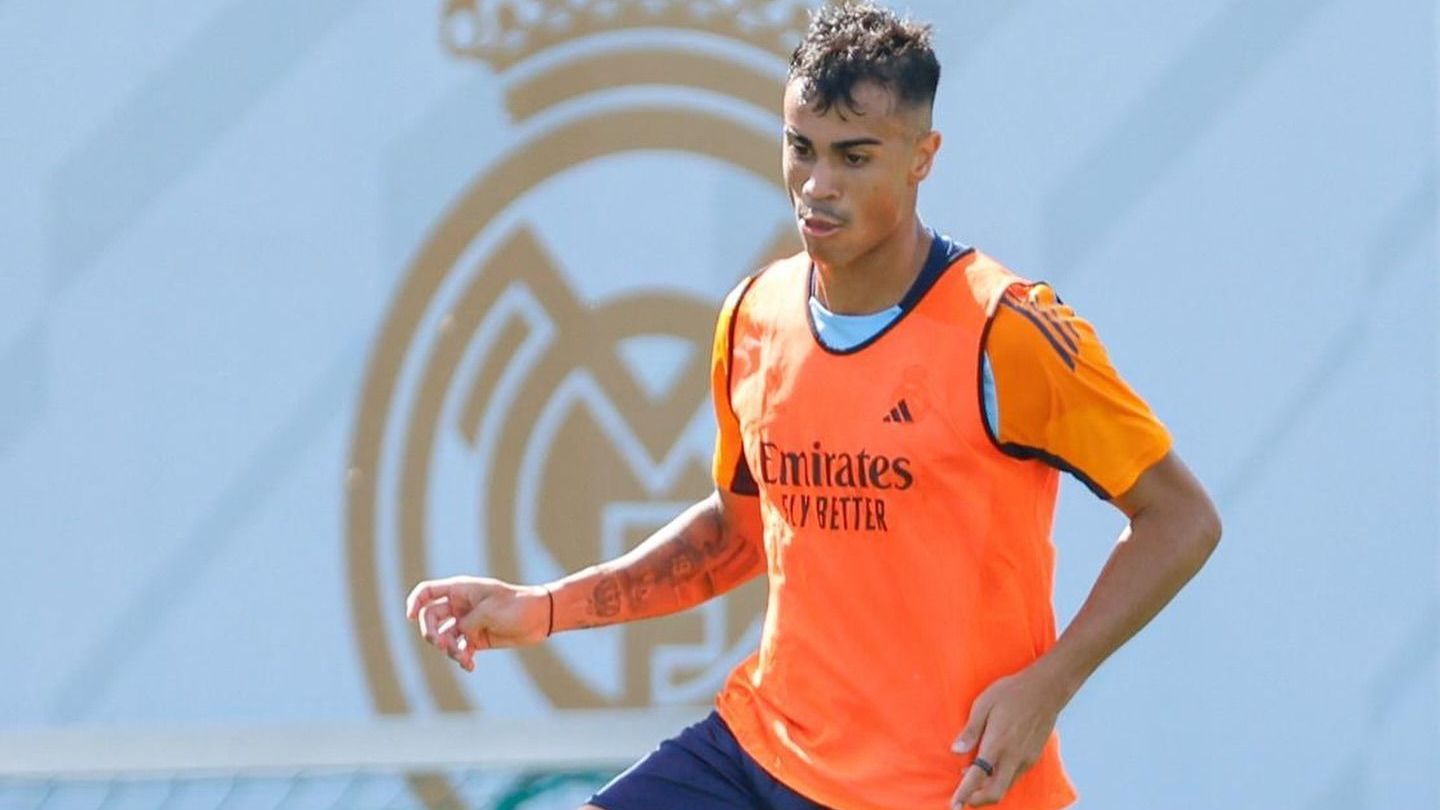 Reinier teve pouco espaço no Real Madrid