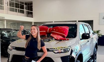 Quase 100 dias após vencer BBB25, Renata Saldanha finalmente leva carro