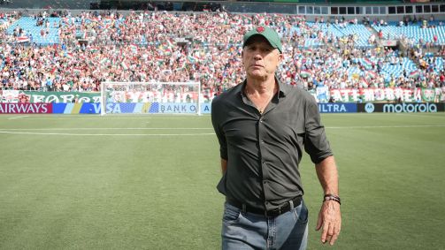 Renato Gaúcho após a vitória sobre a Inter de Milão no Mundial