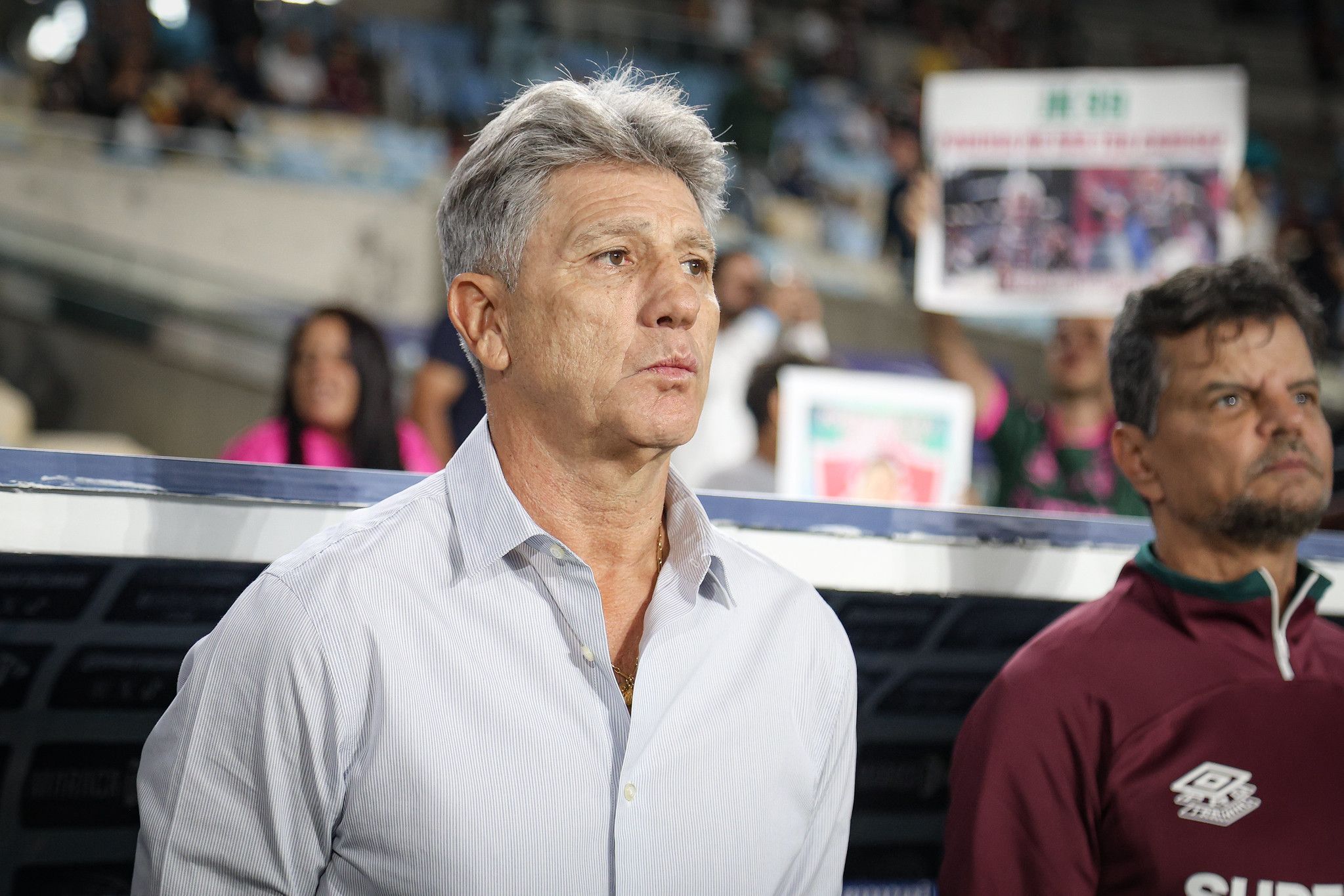 Renato Gaúcho, técnico do Fluminense