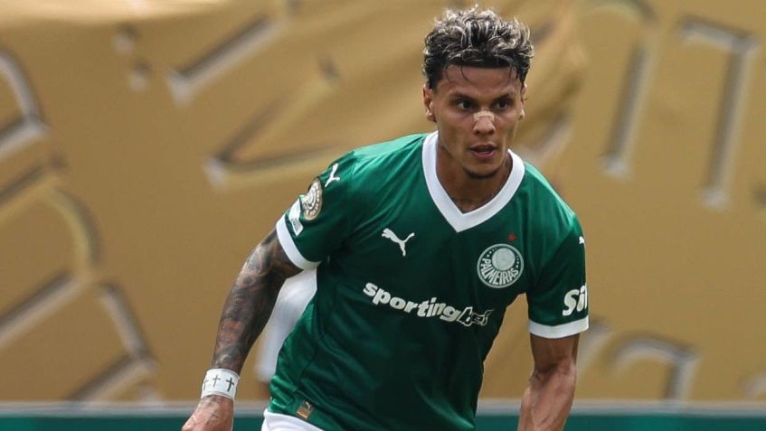 Richard Ríos, do Palmeiras, em partida do Mundial de Clubes • Cesar Greco/Palmeiras