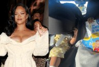 Rihanna compartilha cliques engraçados dos filhos: "Cansados de mim"