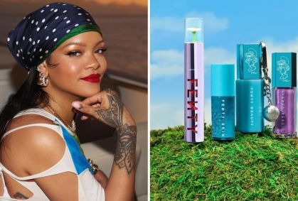 Marca de Rihanna lança coleção inspirada no universo de "Smurfs"; confira