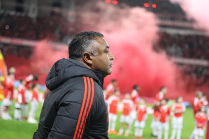 Roger Machado antes de Internacional x Fluminense, pela Copa do Brasil