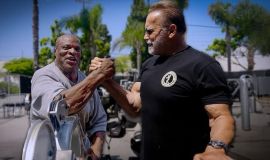 Ronnie Coleman e Arnold Schwarzenegger