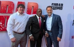Ronnie Coleman e Arnold Schwarzenegger