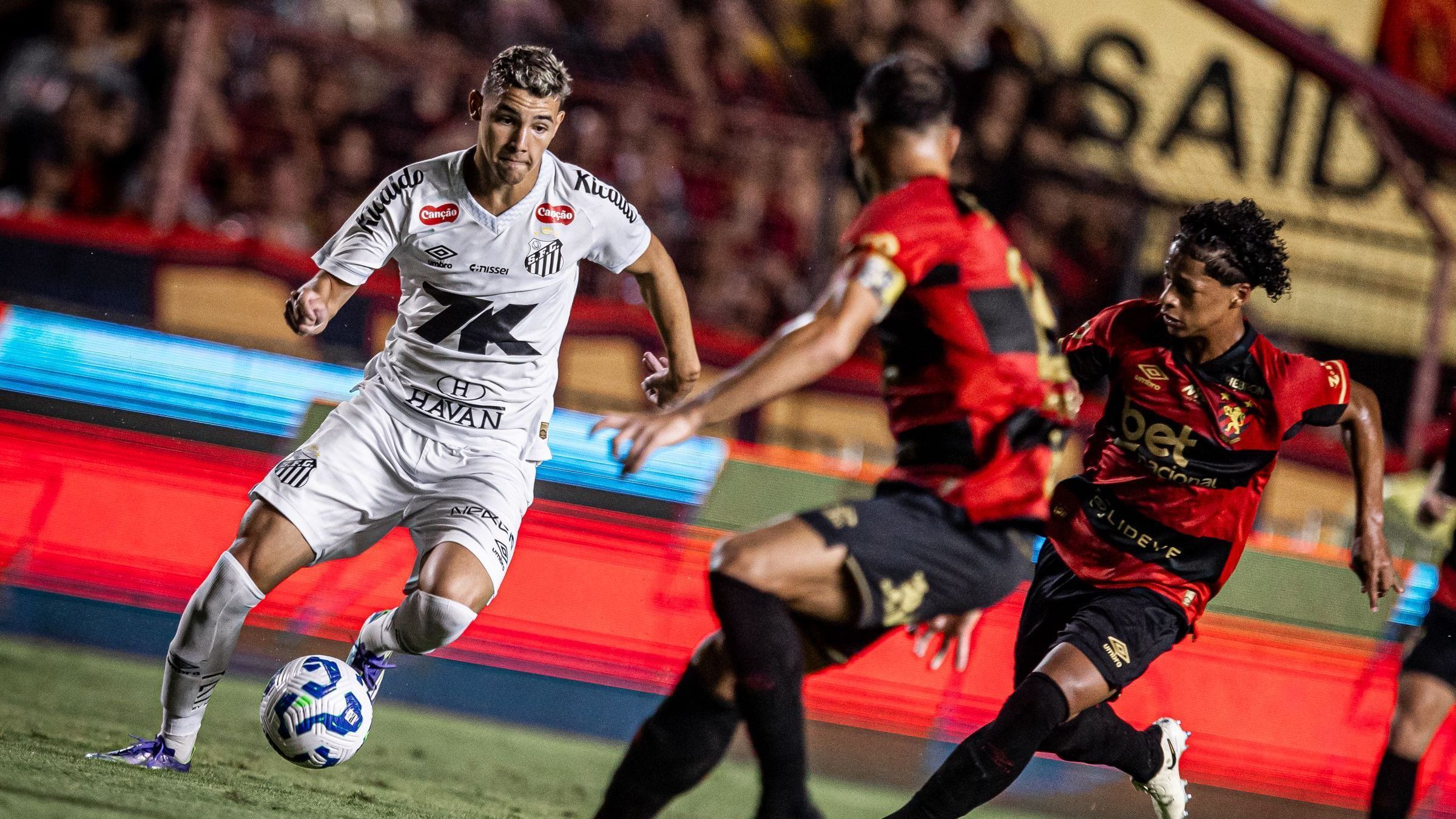 Santos e Sport empataram na Ilha do Retiro pelo Brasileirão
