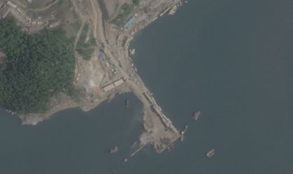 Coreia do Norte constrói novo pier em base de lançamento de foguetes