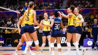 Brasil derrota a França de virada na Liga das Nações Feminina de Vôlei