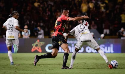 Santos de Neymar consegue empate heroico contra o Sport e deixa o Z4