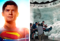 "Superman": James Gunn mostra bastidores de cena de voo