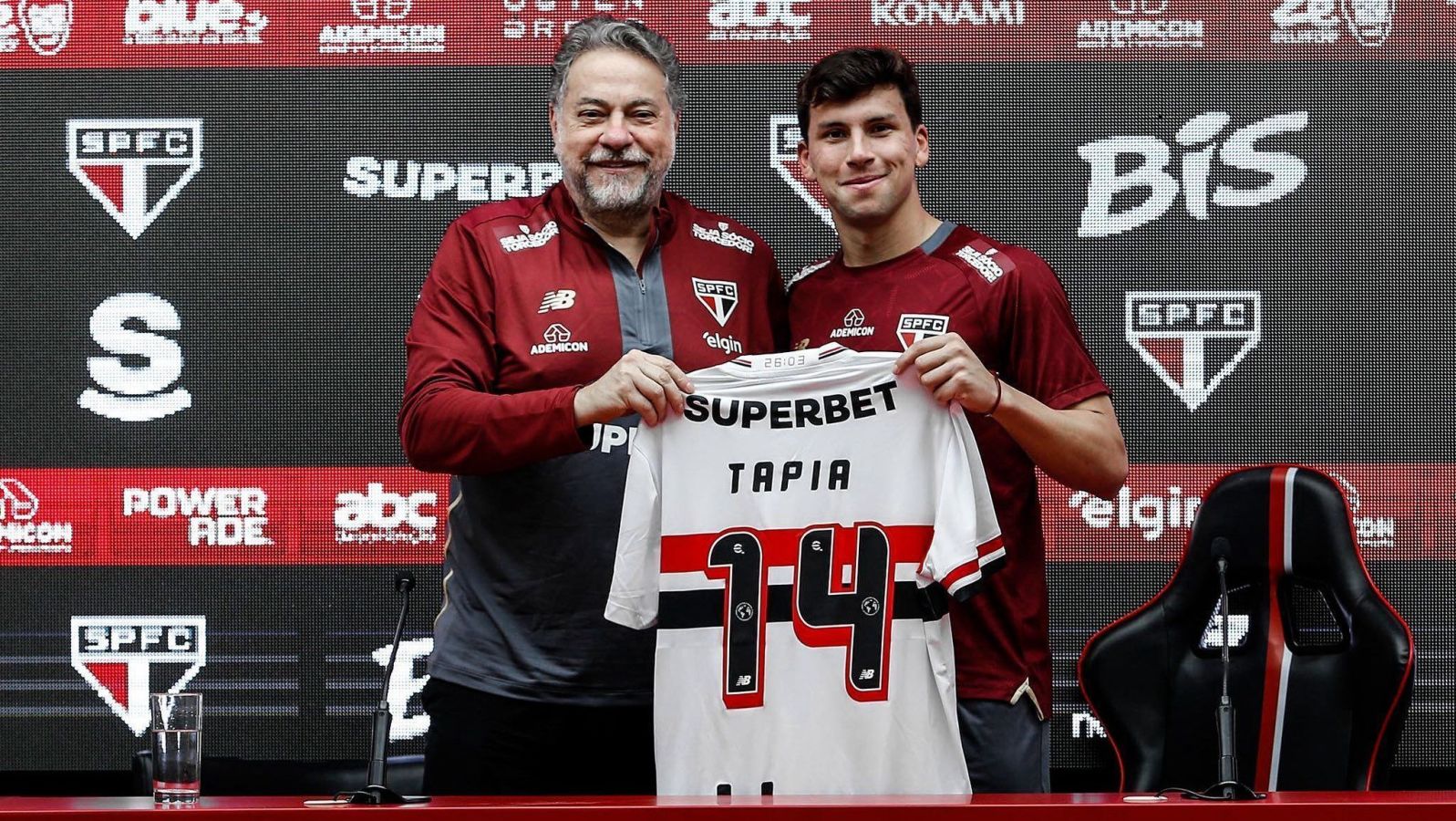 Novo reforço, Gonzalo Tapia explica ond