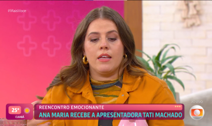 Sociedade vê a perda gestacional como uma dor superável, diz Tati Machado