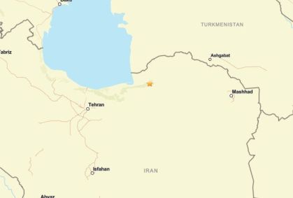 Terremoto de magnitude 5,4 atinge o Irã, diz agência