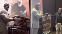 Terry Crews chora com presente de Fernando Meirelles: "Mudou minha vida"