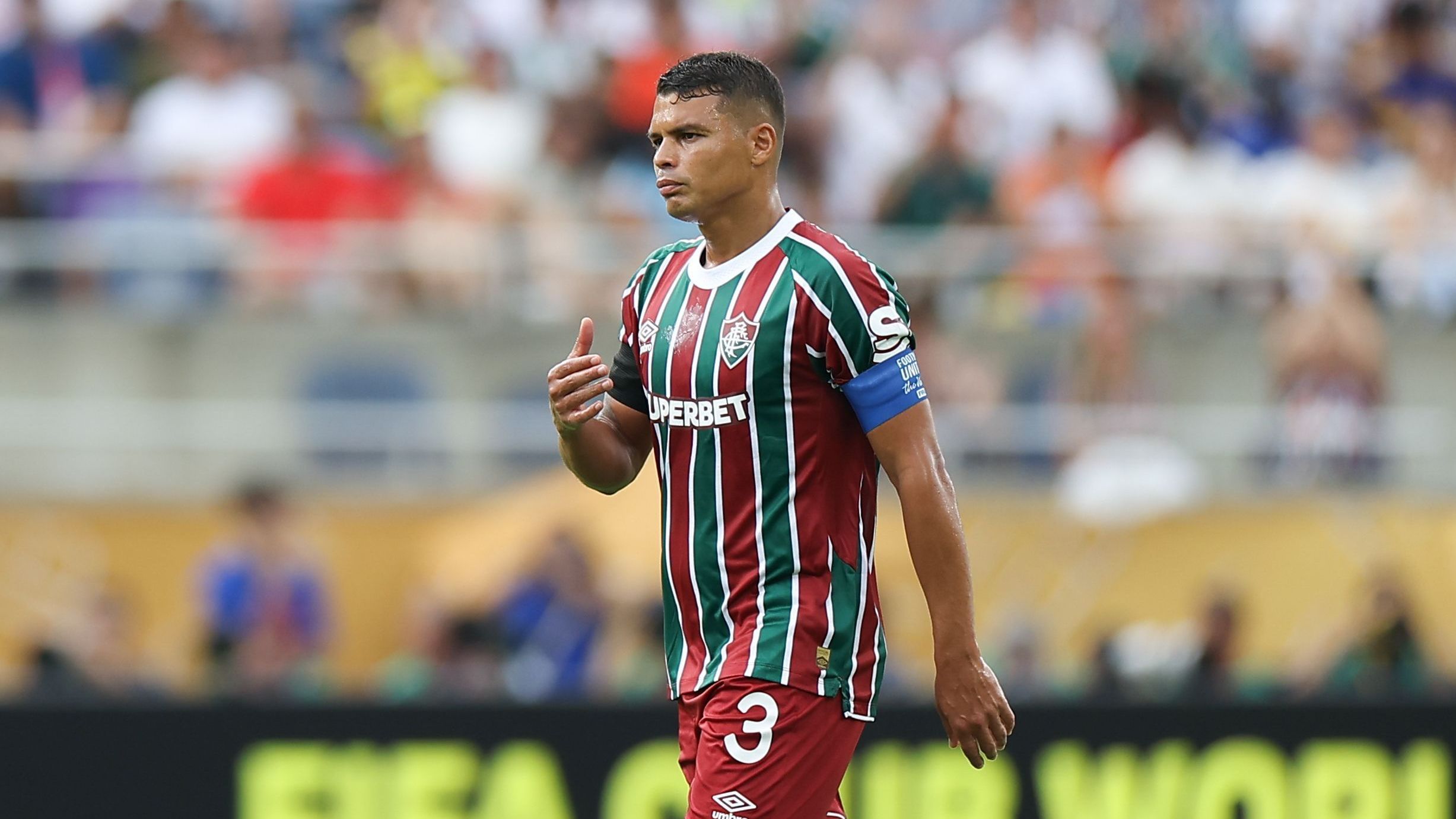 Thiago Silva, capitão do Fluminense no Mundial de Clubes