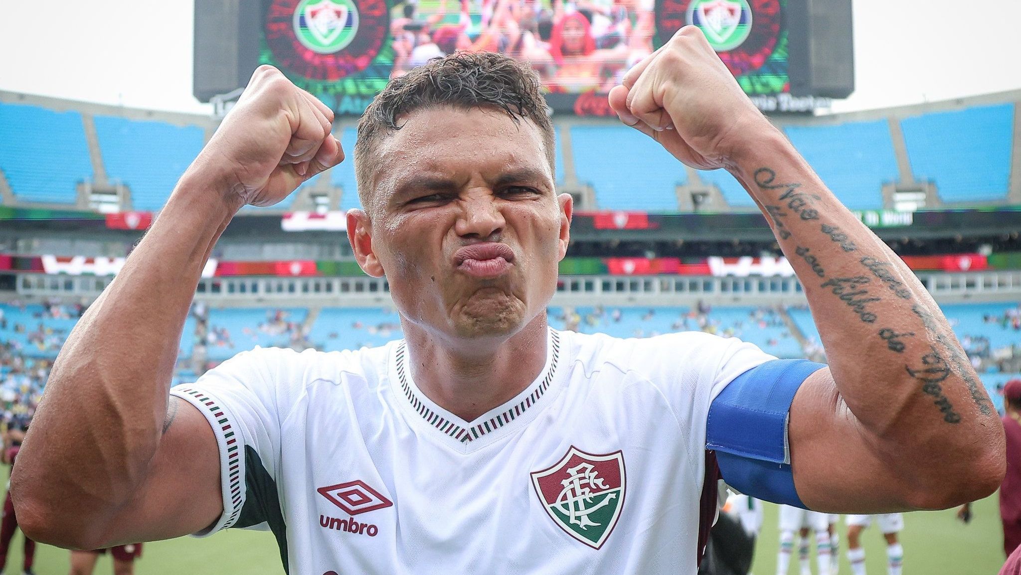 Thiago Silva, capitão do Fluminense no Mundial de Clubes