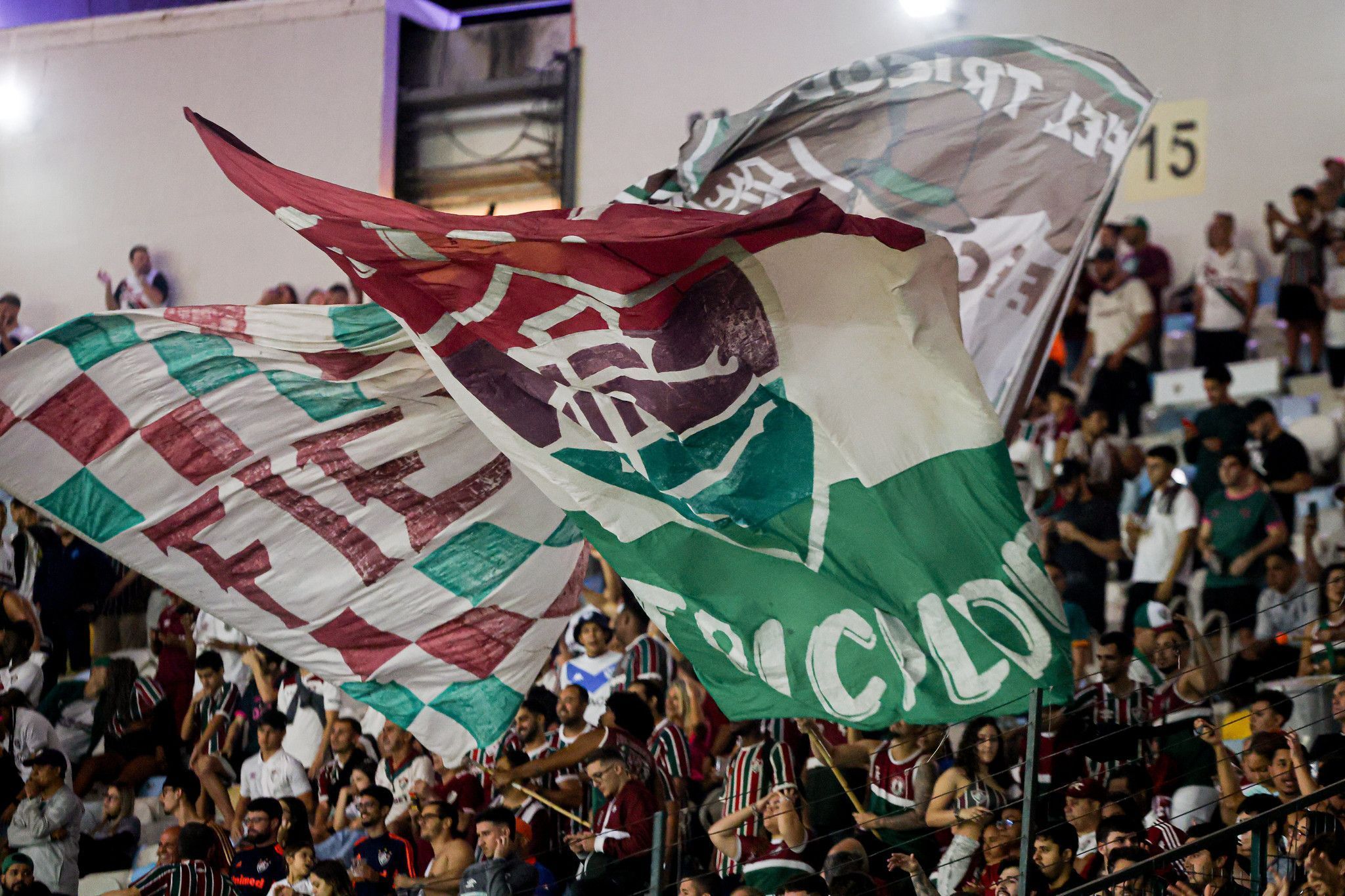 Torcida do Fluminense no Maracanã