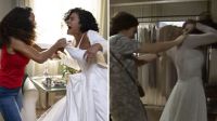 "Vale Tudo": compare cena de vestido rasgado em remake e original
