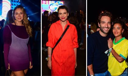 Elenco de "Vale Tudo" curte Festival de Inverno no Rio; veja fotos