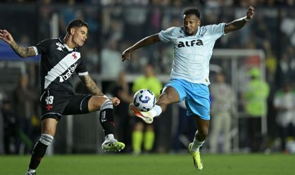 Vasco sai na frente, mas cede empate ao Grêmio no Brasileirão