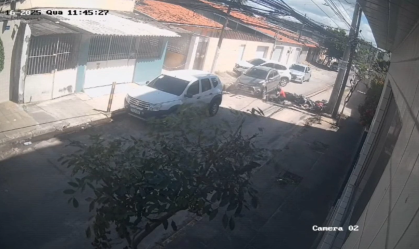 Câmera flagra momento em que empresário é assassinado em Pernambuco