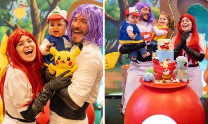 Viih Tube e Eliezer celebram mesversário de Ravi; veja como foi