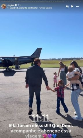 Virginia Fonseca mostrou os filhos indo viajar com os ex-sogros • Instagram/Virginia Fonseca
