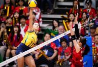 VNL: Brasil atropela Japão e garante vice-liderança na primeira fase