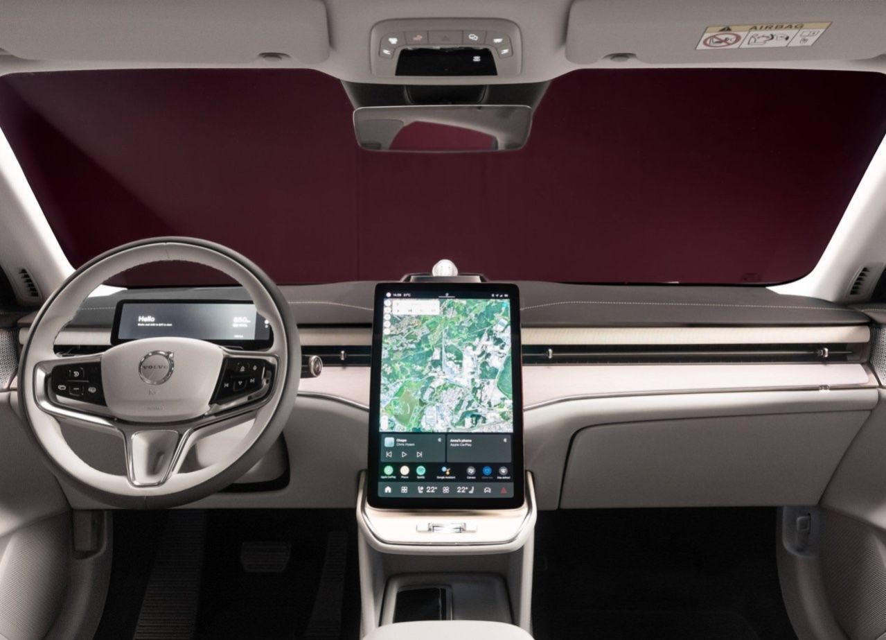 Cabine do Volvo ES90 • Volvo/Divulgação