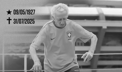 "Vovô das Embaixadinhas" do Maracanã morre aos 98 anos