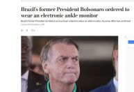 Imprensa internacional repercute operação da PF contra Bolsonaro
