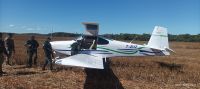 Avião roubado no Maranhão é localizado no Tocantins