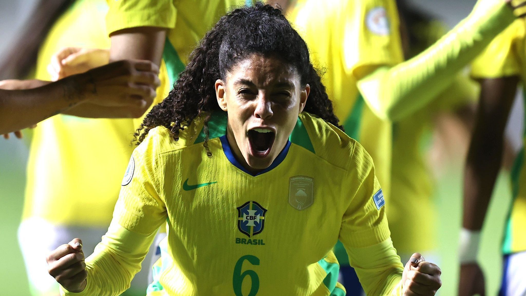 Yasmin, jogadora do Real Madrid e da Seleção Brasileira