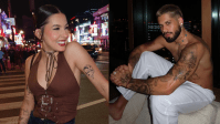 Zé Felipe e Ana Castela posam agarradinhos em clique romântico; veja