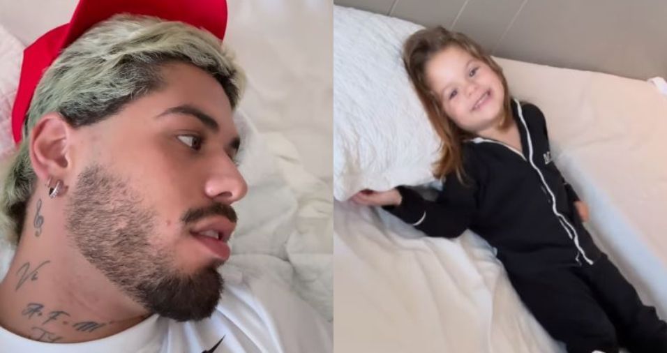 Zé Felipe mostra revolta da filha por motivo inusitado; confira