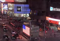 Tiros deixam três feridos na Times Square, em Nova York