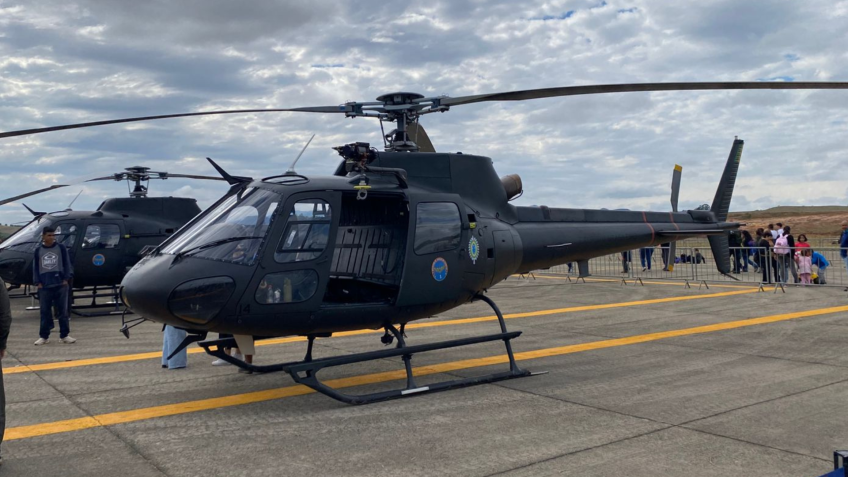 Helicóptero H-50 Esquilo • Rafael Villarroel/CNN