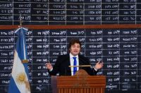 Milei rebate denúncia de corrupção contra seu governo: "Tudo mentira"