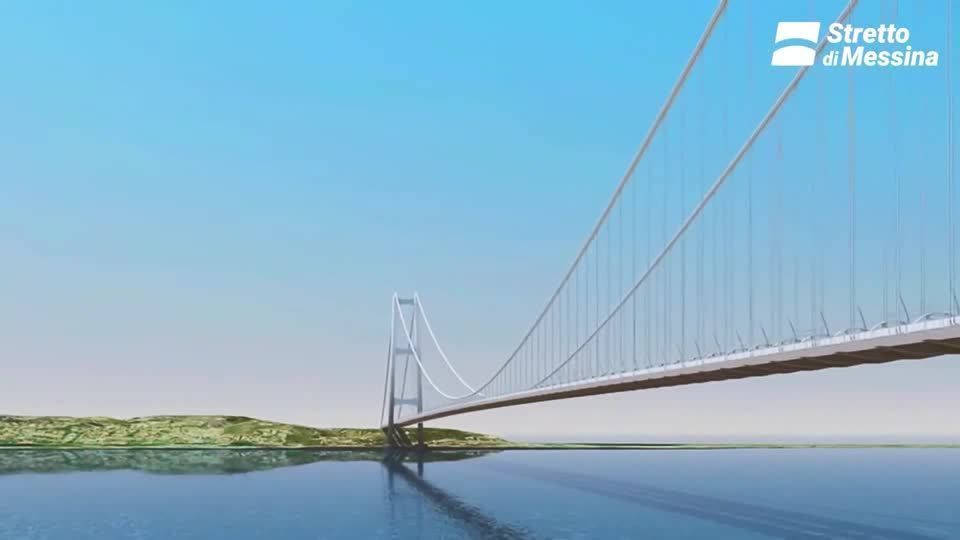 Animação mostra projeto histórico de ponte da Itália