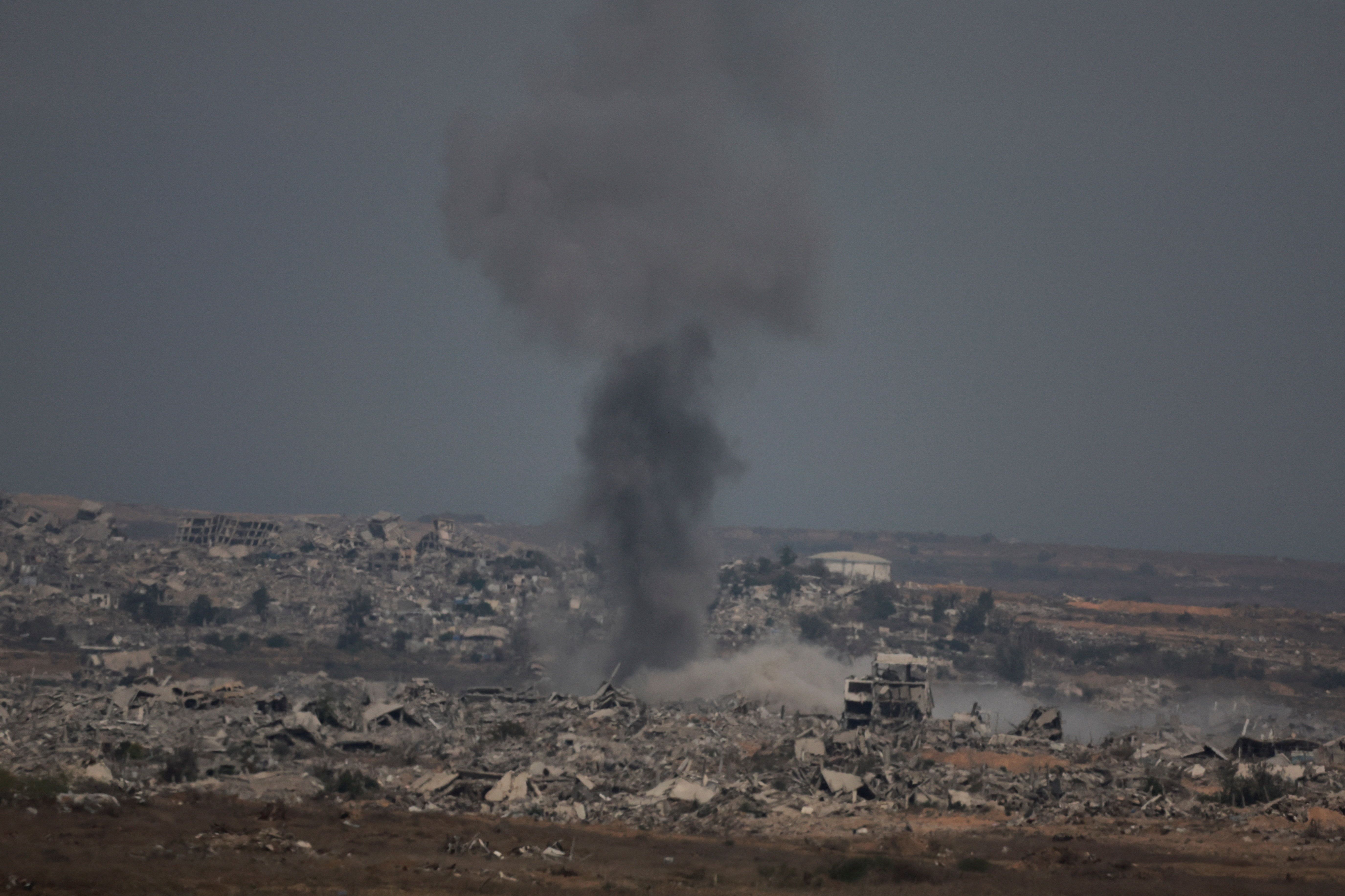 Ataque israelense no norte de Gaza