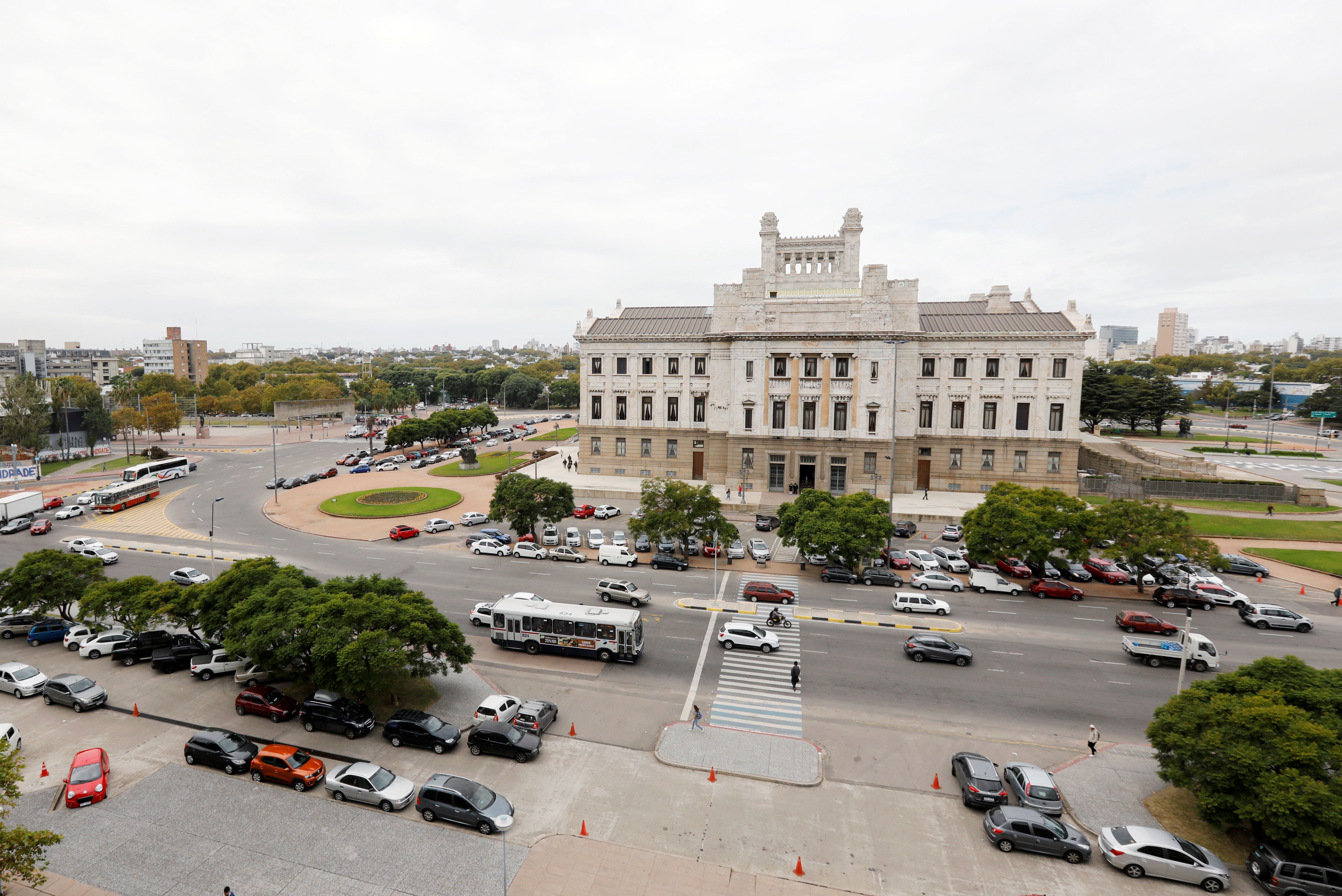 Parlamento uruguaio em Montevidéu