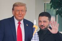 Trump diz que EUA ajudariam na segurança da Ucrânia em acordo de paz