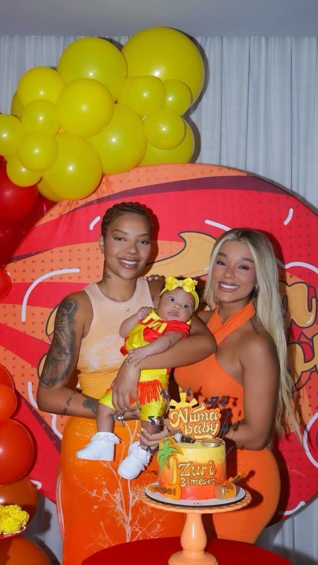 Ludmilla, Brunna Gonçalves e Zuri • Reprodução/Instagram
