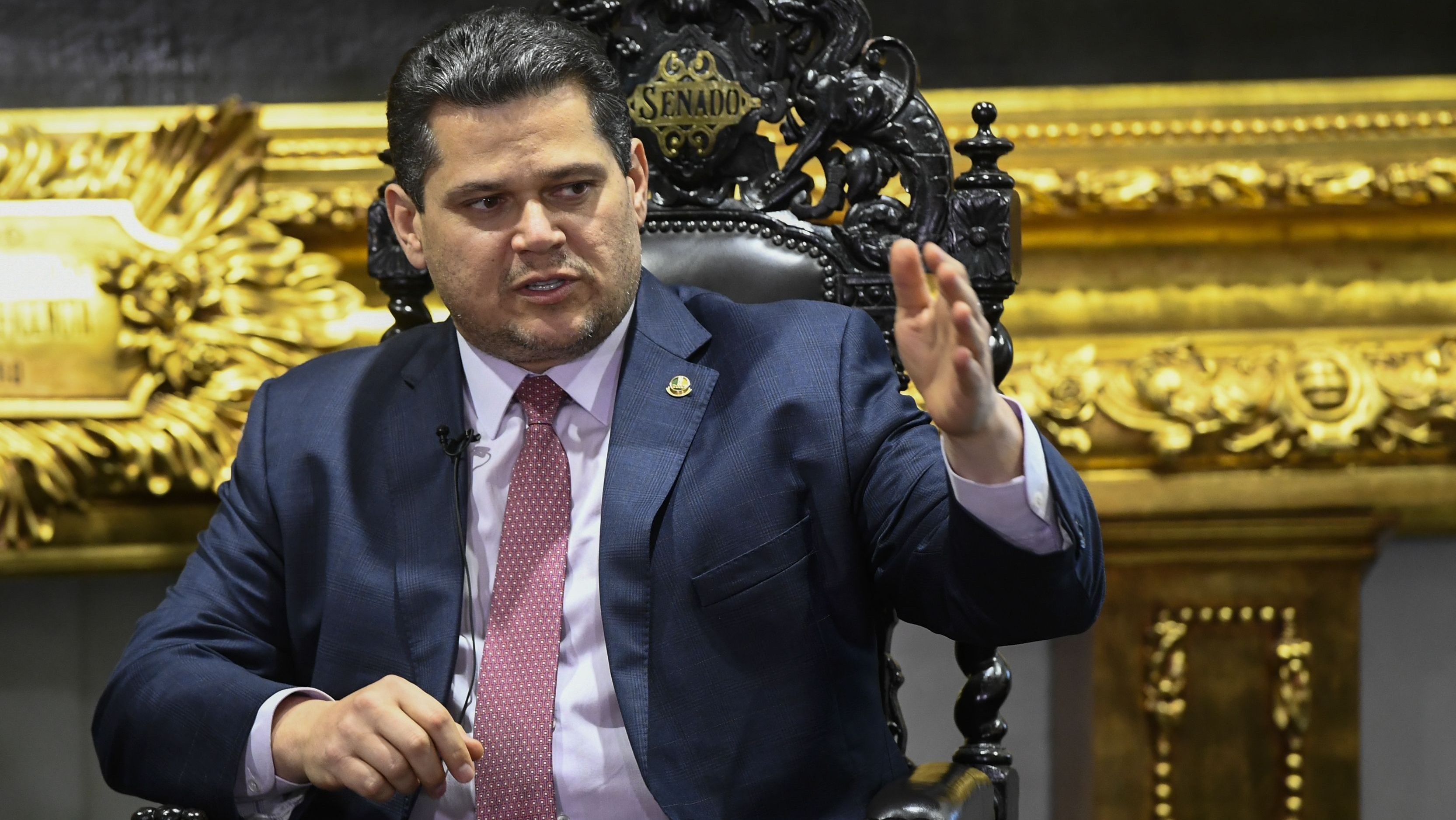 Davi Alcolumbre, presidente do Senado